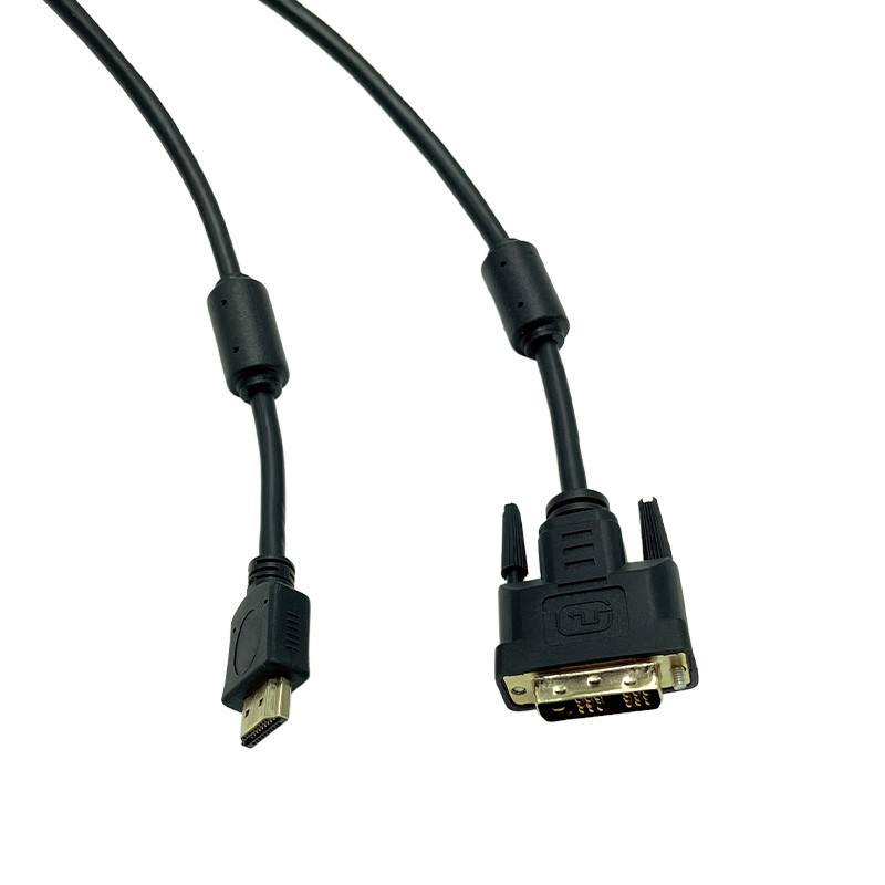 Cordon DVI-D M single link (18+1) - HDMI M - 3 m